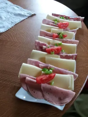 Essen in diesem Bauernhof oder in der Nähe