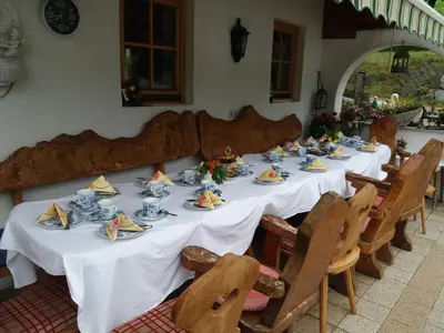 Essen in diesem Bauernhof oder in der Nähe