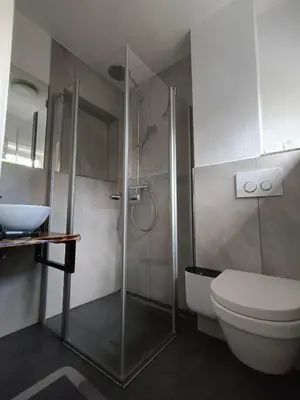 Ein Badezimmer in der Unterkunft Ferienwohnung Gurabic
