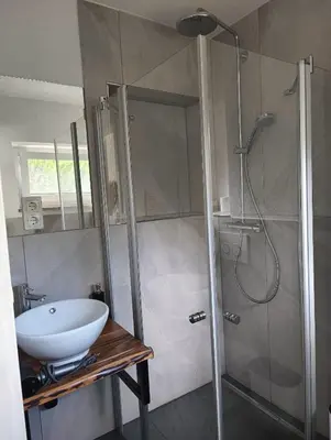 Ein Badezimmer in der Unterkunft Ferienwohnung Gurabic