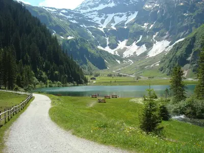 Naturlandschaft in der Nähe der Pension