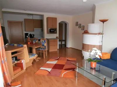 Küche/Küchenzeile in der Unterkunft Haus Kristall
