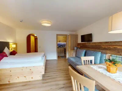 Ein Bett oder Betten in einem Zimmer der Unterkunft Erbhof Hinterrain