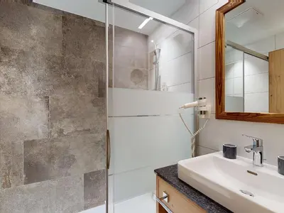 Ein Badezimmer in der Unterkunft Erbhof Hinterrain