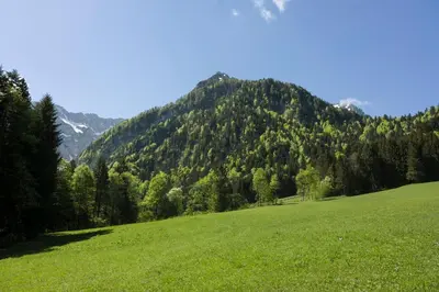 Naturlandschaft in der Nähe des Chalets