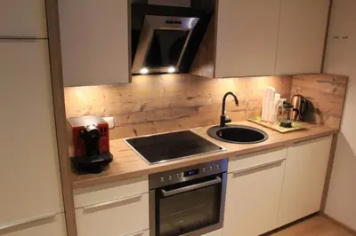 Küche/Küchenzeile in der Unterkunft Apartment 