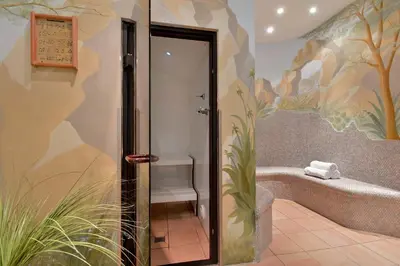 Ein Badezimmer in der Unterkunft Hotel Glockenstuhl