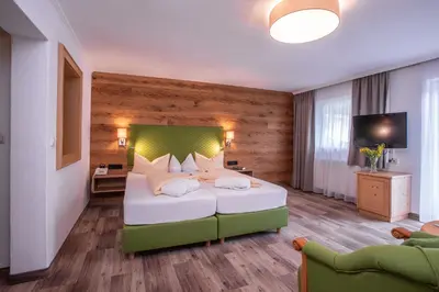 Ein Bett oder Betten in einem Zimmer der Unterkunft Hotel Glockenstuhl