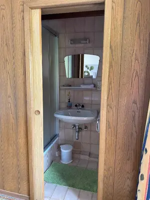 Ein Badezimmer in der Unterkunft Appartments-Hutter