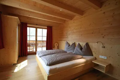 Ein Bett oder Betten in einem Zimmer der Unterkunft Almliesl MUEH-512