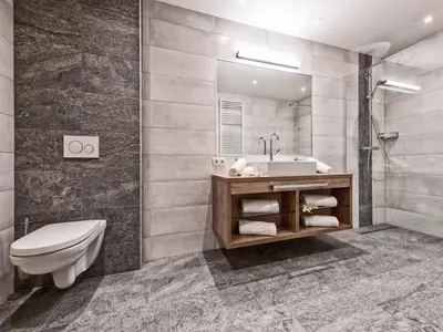 Ein Badezimmer in der Unterkunft Farmhouse in Schwendau with Ski Storage