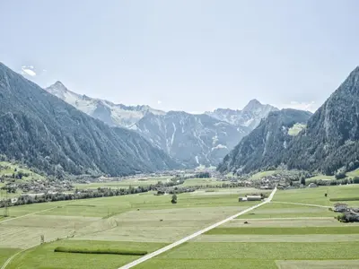 Naturlandschaft in der Nähe des Ferienhauses