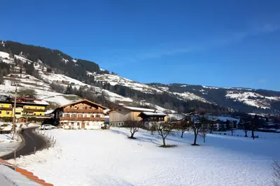Naturlandschaft in der Nähe des Chalets