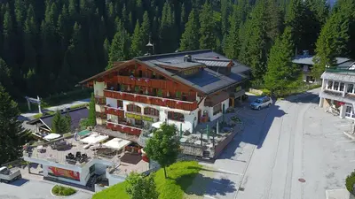 Das Gebäude in dem sich das Hotel befindet