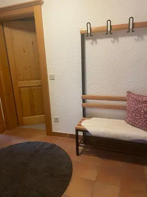 Ein Bett oder Betten in einem Zimmer der Unterkunft Apartment Evelyn