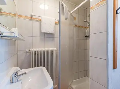 Ein Badezimmer in der Unterkunft Haus Tirol