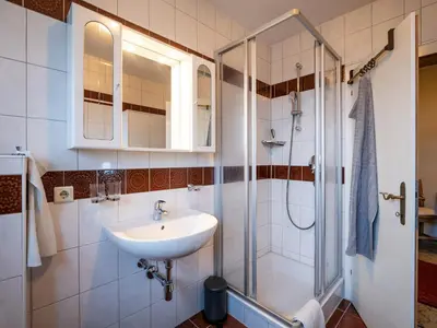 Ein Badezimmer in der Unterkunft Ferienwohnung Wallner