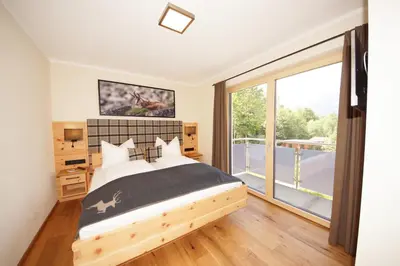 Ein Bett oder Betten in einem Zimmer der Unterkunft Kaiserappartements-Marie
