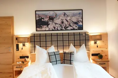 Ein Bett oder Betten in einem Zimmer der Unterkunft Kaiserappartements-Marie