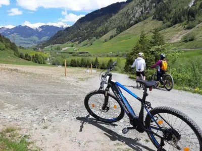 Radfahren an der Unterkunft Alphotel Mittersill incl National Park Sommercard oder in der Nähe