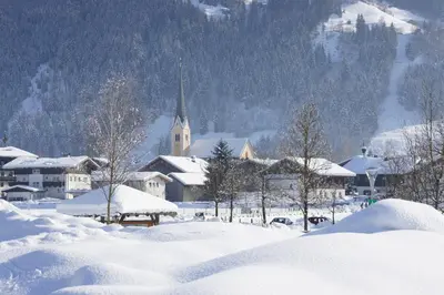 Das Taubenhaus im Winter