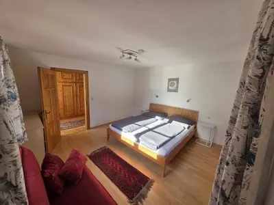 Ein Bett oder Betten in einem Zimmer der Unterkunft Ferienhäusl Hubert und Staller
