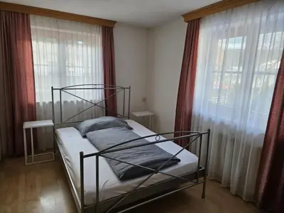 Ein Bett oder Betten in einem Zimmer der Unterkunft Ferienhäusl Hubert und Staller