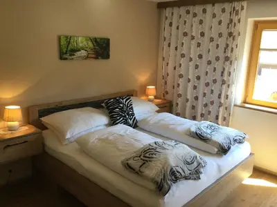 Ein Bett oder Betten in einem Zimmer der Unterkunft Wagnerhäusl