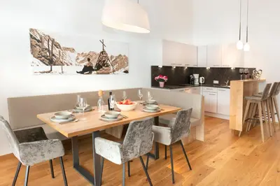 Küche/Küchenzeile in der Unterkunft Hotel Der Wastlhof - direkt an der Skipiste Wellness & Spa