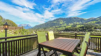 Naturlandschaft in der Nähe des Chalets