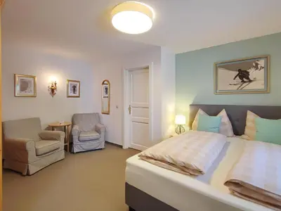 Ein Bett oder Betten in einem Zimmer der Unterkunft Koller, Pension Haus