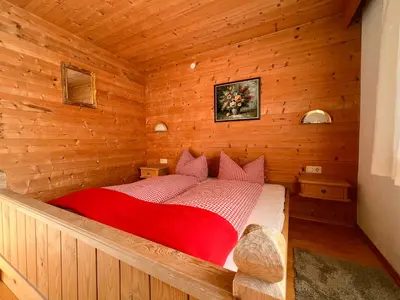 Ein Bett oder Betten in einem Zimmer der Unterkunft Haus Barbara