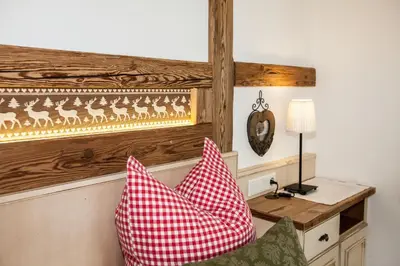 Ein Bett oder Betten in einem Zimmer der Unterkunft Apart Angela