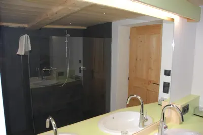 Ein Badezimmer in der Unterkunft Ferienhaus Kramerl