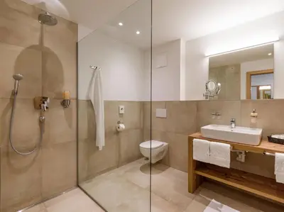 Ein Badezimmer in der Unterkunft Echt Woods Appartements
