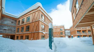 Tirol Lodge im Winter