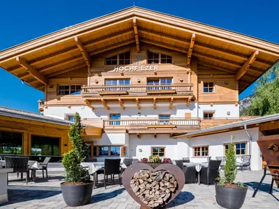 Ein Balkon oder eine Terrasse in der Unterkunft Beim Hochfilzer Superior 4 Sterne