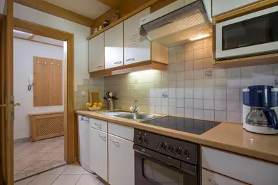Küche/Küchenzeile in der Unterkunft Landhaus Casper