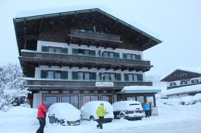 Pension Norika im Winter