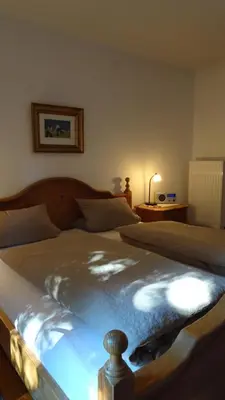 Ein Bett oder Betten in einem Zimmer der Unterkunft Christl, Haus