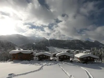 Feriendorf Wallenburg im Winter