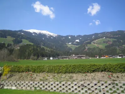 Naturlandschaft in der Nähe des Bauernhofs