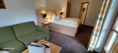Ein Bett oder Betten in einem Zimmer der Unterkunft Hof Unterhuben