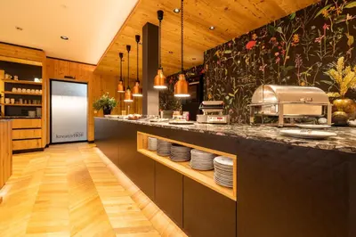 Küche/Küchenzeile in der Unterkunft Hotel Jörglerhof