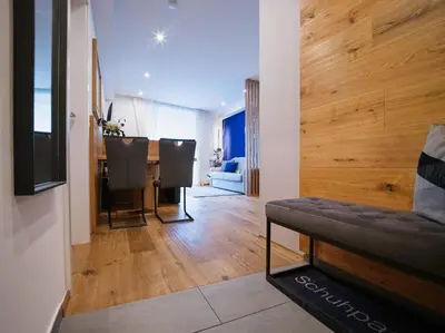 TV/Unterhaltungsangebot in der Unterkunft DESIGN LODGE - AlpenLuxus Collection