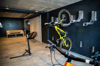 Das Fitnesscenter und/oder die Fitnesseinrichtungen in der Unterkunft Hotel Gappmaier
