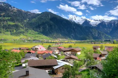Naturlandschaft in der Nähe der Ferienwohnung