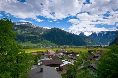 Naturlandschaft in der Nähe der Ferienwohnung