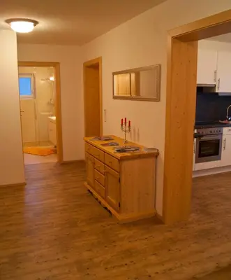 Küche/Küchenzeile in der Unterkunft Apartment Sonnbichl