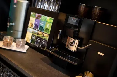 Kaffee-/Teezubehör in der Unterkunft Hotel Stockerwirt